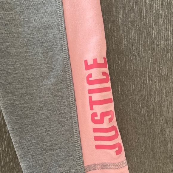 Justice Girls Pink and Gray Leggings, Cat & Jack Leggings, Lot Of Four- Size XL - Picture 10 of 10